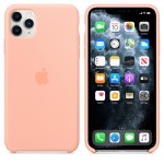Apple iPhone 11 Pro Max silikoninis Grapefruit dėklas