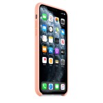 Apple iPhone 11 Pro Max silikoninis Grapefruit dėklas