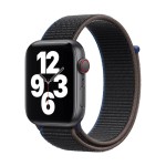 Apple Watch SE GPS + Cellular, 44mm Space Gray Aluminium Case with Charcoal Sport Loop