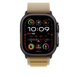 49mm Tan Alpine Loop - Large - Black Titanium Finish