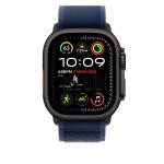 49mm Blue Trail Loop - M/L - Black Titanium Finish