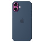 iPhone 16 Plus Silicone Case with MagSafe - Denim