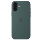 iPhone 16 Plus Silicone Case with MagSafe - Lake Green