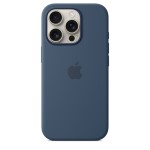 iPhone 16 Pro Silicone Case with MagSafe - Denim