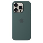 iPhone 16 Pro Silicone Case with MagSafe - Lake Green
