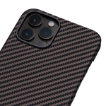 Pitaka iPhone 12 Pro Max Aramid Black/Gold Twill dėklas 