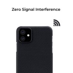 Pitaka Air iPhone 11 Black dėklas 