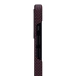 Pitaka iPhone 12 mini Aramid Red Plain dėklas 