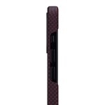 Pitaka iPhone 12 / 12 Pro Aramid Red Plain dėklas 