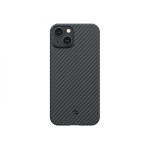 Pitaka iPhone 14 Black/Grey Twill Case