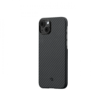Pitaka iPhone 14 Black/Grey Twill Case