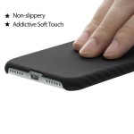 Pitaka iPhone 7/8/SE 2020 Aramid Black/Grey Twill dėklas 