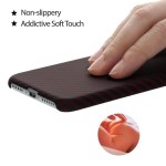 Pitaka iPhone 7/8/SE 2020 Aramid Black/Red Twill dėklas 