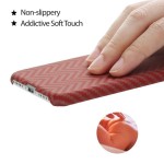 Pitaka iPhone 7/8/SE 2020 Aramid Red/Orange dėklas 