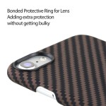 Pitaka iPhone 7/8/SE 2020 Aramid Black/Gold Twill dėklas 