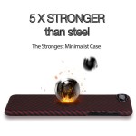 Pitaka iPhone 8 Plus/7 Plus Aramid Black/Red Twill dėklas 
