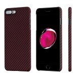 Pitaka iPhone 8 Plus/7 Plus Aramid Black/Red Twill dėklas 