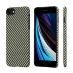 Pitaka iPhone 7/8/SE 2020/2022 Aramid Black/Yellow Twill dėklas 