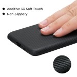 Pitaka iPhone X Aramid Black/Grey Plain dėklas 