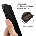 Pitaka iPhone X Aramid Black/Gold Twill dėklas