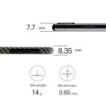 Pitaka iPhone X Aramid Black/Yellow Twill dėklas