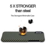 Pitaka iPhone X Aramid Black/Yellow Twill dėklas
