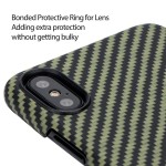 Pitaka iPhone X Aramid Black/Yellow Twill dėklas