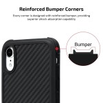 Pitaka iPhone XR Aramid Pro Black dėklas 
