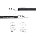 Pitaka iPhone XS Aramid Black dėklas 