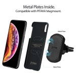 Pitaka iPhone XS Max Aramid Black dėklas 