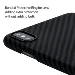 Pitaka iPhone XS Max Aramid Black dėklas 