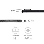 Pitaka iPhone XS Max Aramid Black dėklas 