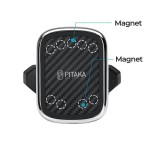 Pitaka MagEZ Mount Qi magnetinis telefono laikiklis su bevieliu įkrovimu – CD