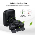 Pitaka MagEZ Mount Qi magnetinis telefono laikiklis su bevieliu įkrovimu – CD