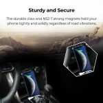 Pitaka MagEZ Mount Qi magnetinis telefono laikiklis su bevieliu įkrovimu – CD