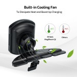 Pitaka magnetinis telefono laikiklis su bevieliu įkrovimu - CD