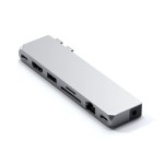 Satechi PRO Hub Max Silver adapteris