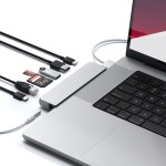 Satechi PRO Hub Max Silver adapteris