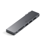 Satechi USB-C Slim Multi-Port Space Gray adapteris