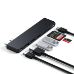 Satechi USB-C Slim Multi-Port Midnight adapteris