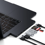 Satechi USB-C Slim Multi-Port Midnight adapteris