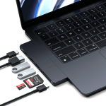 Satechi USB-C Slim Multi-Port Midnight adapteris