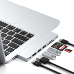 Satechi USB-C Slim Multi-Port Silver adapteris