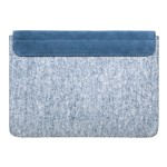 Rankų darbo veltinio ir natūralios zomšos melsvas dėklas tinkantis MacBook Pro 13 / MacBook Air 13 Retina