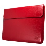 Rankų darbo odinis dėklas MacBook Pro 16 - raudonas