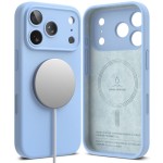 Ringke Silicone MagSafe iPhone 18 Pro case - Light Blue