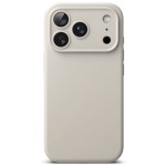 Ringke Silicone MagSafe iPhone 18 Pro case - Stone
