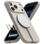 Ringke Silicone MagSafe iPhone 18 Pro Max case - Stone