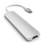 Satechi USB-C 4 Multiport Silver adapteris