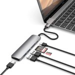 Satechi USB-C 6 Multiport Space Gray adapteris